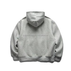 ชุดวอร์มสตรีทแวร์พิมพ์ลายโลโก้แบบกำหนดเอง เสื้อฮู้ดดี้โอเวอร์ไซส์แบบเรียบ เสื้อสวมหัว กางเกงจ็อกเกอร์ เสื้อสเวตเชิ้ต ลายอนิเมะ เสื้อวินเทจแบบซิป - Product Image 2