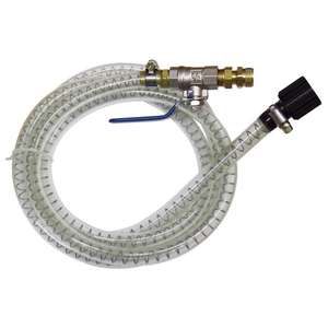 Gedore KL-0124-4313 Tuyau d'accessoire pour outils pneumatiques avec valve et raccord rapide - Product Image 1