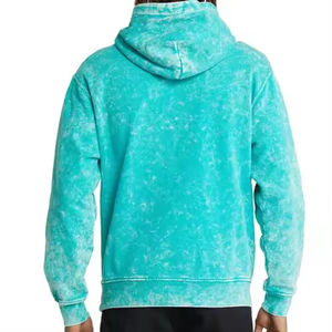 เสื้อมีฮู้ดสำหรับผู้ชายผ้าฟลีซผ้าฝ้าย360gsm พิมพ์ลายดิจิตัลย้อมสีธรรมดาสำหรับฤดูหนาว - Product Image 6