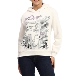 Sweats à capuche d'hiver pour femmes dernière conception vêtements décontractés 100% coton écologique polaire avant Logo personnalisé imprimé toutes les couleurs disponibles - Product Image 1