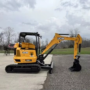 Excavadora de cadenas JCB 35Z-1 de 12 toneladas con cucharón de 0.2m, motor de 40HP y componentes hidráulicos Enerpac con rodamientos - Product Image 1