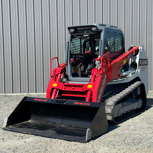 Livraison gratuite TAKEUCHI TL12R2 112hp Skid Steer Loader CE EPA approuvé Chargeur sur chenilles avec chargeur frontal Skid Steer Attachment - Product Image 1