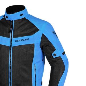 Veste de moto légère en maille d'aventure Veste d'équitation d'été pour homme avec armure CE et panneaux haute visibilité - Product Image 6