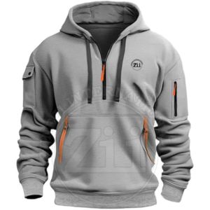 Polaire lourde de haute qualité vierge coupe régulière Streetwear 100% coton léger respirant hiver sweat à capuche personnalisable hommes OEM - Product Image 1