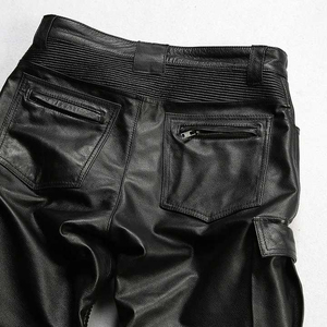 Vente en gros de pantalons de moto en cuir de protection pantalons d'équitation de motard durables pantalons de moto en cuir durables - Product Image 6