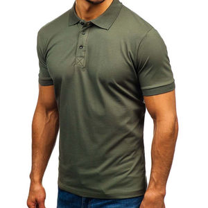 Chemises polo respirantes pour hommes Vente en gros Vêtements pour hommes Personnalisé Haute qualité Slim Fitness Casual Wear Chemises polo à manches courtes - Product Image 3
