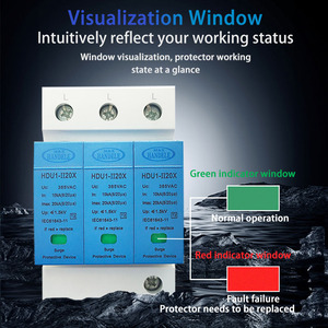 Dispositivo di <span class=keywords><strong>protezione</strong></span> contro le sovratensioni 385V 3P parafulmine SPD - Product Image 3
