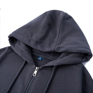 French Terry Unisex ácido lavado pesado Hoddie chándales fabricantes personalizados Puff impresión Logo pantalones de chándal y conjunto de Sudadera con capucha - Product Image 2