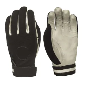 专业定制设计橄榄球美式足球手套训练成人戴全指皮手套