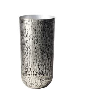 Florero de piso de metal de aluminio moderno, precio bajo, decoración de boda para el hogar, escultura elegante para sala de estar - Product Image 2