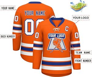 Concevez votre propre logo Maillot de hockey sur glace Maillot de hockey sur glace de haute qualité - Product Image 6