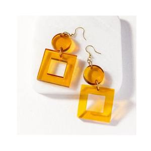 ต่างหูเรซินต่างหูเรซินออกแบบเครื่องประดับต่างหูเรซินแฟชั่นสำหรับผู้หญิงหรูหราราคาสมเหตุสมผลมากจากอินเดียโดย fwe - Product Image 2