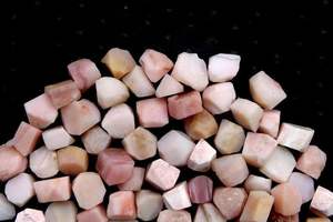 6-8 MM Natural Pink Healing <b>Opal</b> Loose Gemstone 50 Piece Raw Pink <b>Opal</b> Jewelry Making Gemstone - Product Image 3