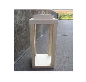 Juego de 2 candelabros de madera con acabado natural con mango de metal dorado, perfecto para la decoración del hogar y el hotel - Product Image 4