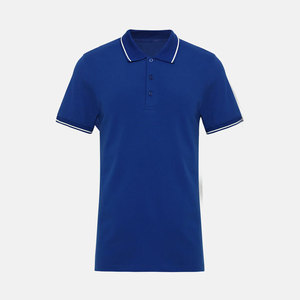 Polos de punto para hombre, Polo informal de manga corta con botones, camisas clásicas de golf - Product Image 3