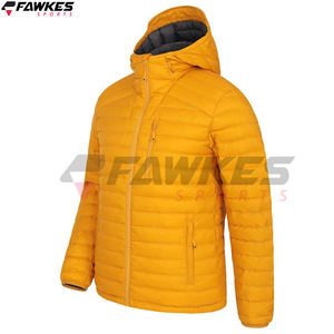 Ropa personalizada para hombre, chaqueta acolchada plegable para hombre de buena calidad, abrigo de invierno con capucha, chaqueta de nieve aislada - Product Image 4