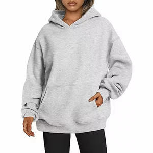 Sudaderas con capucha de gran tamaño para mujer de moda Sudaderas de lana Suéteres de manga larga Jersey Sudadera con capucha de alta calidad para mujer - Product Image 3
