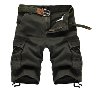 2025 pantalones cortos Cargo de talla grande para hombre, uso al aire libre, pantalones cortos Cargo para hombre, ropa de entrenamiento, pantalones cortos Cargo de algodón 100%, diseño de servicio OEM ODM - Product Image 3