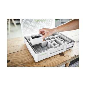 Festool SYS3 ORG L 89 ESB Box Systainer Organizer with 10 Trays <b>Tool</b> <b>Storage</b> Solution - Product Image 4