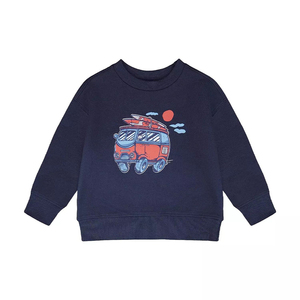 Felpa per Bambini in Cotone e Bambù, Manica Lunga con Stampa Grafica, in Spugna Francese, Personalizzabile, Abbigliamento per Bambini - Product Image 6