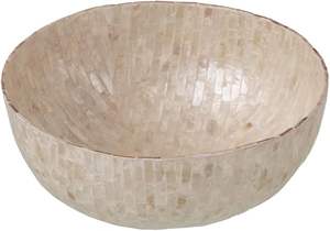 Tazón de ensalada reutilizable de nácar para uso prolongado, libre de químicos, para seguridad alimentaria a precio económico. - Product Image 2