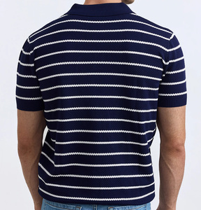 Camisas de Hombre de Lujo, 220g, Poliéster/Algodón, Estilo Jersey Lavado, Cuello Alto, Manga Corta, Color Sólido, Casuales, Deportivas, de Golf, Secado Rápido - Product Image 4