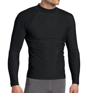 Marque privée de haute qualité Rash Guard Logo professionnel Rash Guard imprimé Plus Size Rash Guard - Product Image 1