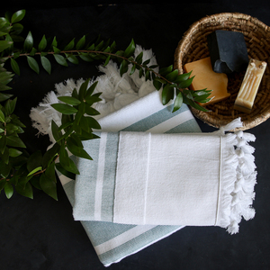 100% Turkish Cotton Terry Eco-Friendly Diamond Peshtemal Beach <b>Towel</b> Quick Dry Absorbent Soft Luxury Striped Sand Free - Product Image 4