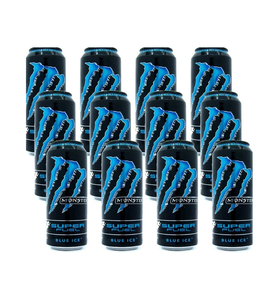 Monsters Energy Super Fuel Blue Ice 12x500ml Cans Hydrating Electrolyte Blend <b>Zero</b> <b>Sugar</b> For Active Lifestyles Wholesale - Product Image 4