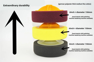 Tampons de polissage de 6 pouces pour tampons de polissage en mousse Carwholesale - Product Image 4