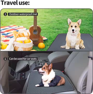 Wasch bare wieder verwendbare erwachsene undichte Urin-Still unterlage Bett Absorbierende Unter polster Hund Welpe Haustier Inkontinenz Bett Pee Pads - Product Image 6