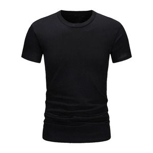 Wholesale Price 160 180gsm Tshirts Unisex Plain 100 Cotton Pullover Premium t Shirt O-Neck T-Shirts - Product Image 1