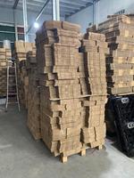 Op maat bedrukte milieuvriendelijke golfkartonnen dozen |   3-laags/5-laags extra sterke verzenddozen vierkleurenprint magnetisch