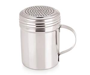 Poignée pour cuisine et boulangerie, shaker à épices en acier inoxydable, matériau métallique - Product Image 1