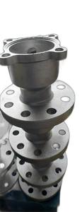 Soporte de montaje de válvula de uso industrial de fundición de inversión de acero al carbono pulido personalizado Premium Proveedor de componentes OEM Rakshit - Product Image 5