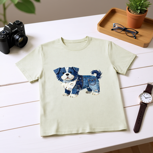 T-Shirt Unisex 210GSM 100% Cotone Stile Casual con Stampa Serigrafica Personalizzata di Rose, Peso Tessuto 250gsm, Taglia 2XL, Logo Frontale - Product Image 3