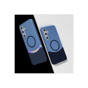 Étui magnétique de charge sans fil M-Safe pour Samsung pour Galaxy S25 Plus-NXXA Double coque en silicone de protection A17 A55 Plus - Product Image 1