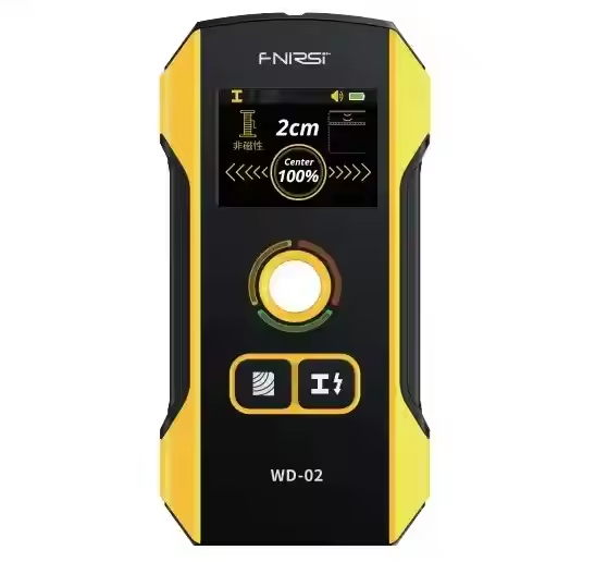 FNIRSI WD-02 Portable Digital Wall Scanner Metal 120mm Detection Auto-Calibration Depth 38mm Multi-Function Wall Detector