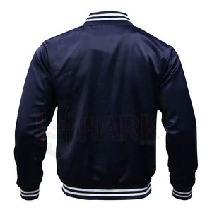 แจ็กเก็ตนักบินน้ำหนักเบาของผู้ชายเสื้อแจ็คเก็ตบอมเบอร์ผ้าแคนวาสสีในสไตล์ระบายอากาศได้ดี - Product Image 4