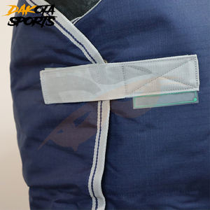 Alfombra de caballo de poliéster de acero inoxidable transpirable impermeable de alta calidad, manta ecuestre Ripstop, correas ajustables para exteriores - Product Image 6