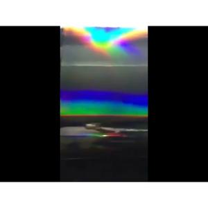 Películas de Poliéster Holográficas de Arcoíris de una Sola Cara, Duraderas, con Adhesivo Acrílico en una de las Caras para Decoración - Product Image 1