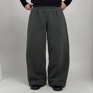 Pantalon de survêtement grande taille pour homme Pantalon de survêtement baggy Blank Heavyweight 600 Gsm Sweatpants - Product Image 1