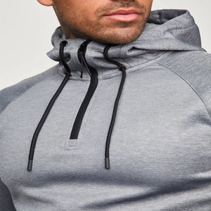 Survêtement d'hiver personnalisé pour homme avec logo imprimé, 100 % coton molletonné, coupe oversize, grandes tailles, unisexe, sweat à capuche et pantalon à taille élastique - Product Image 3