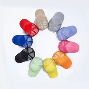 Venta al por mayor gorras de béisbol deportivas con logotipo personalizado sombrero Unisex ajustable rojo en blanco gorra de béisbol sombrero 6 paneles 100% algodón - Product Image 4