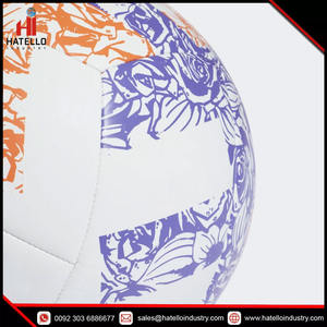 Pelota de fútbol cosida a mano, balón de fútbol profesional hecho a mano, logotipo personalizado, tamaño y peso - Product Image 3