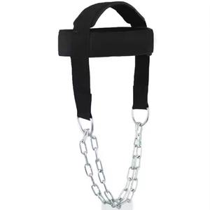 Ejercitador de Cuello Ajustable para Gimnasio, Correa Acolchada de Soporte, Fortalecedor, Entrenamiento de Resistencia, Accesorio de Equipo de Fitness con Peso - Product Image 1