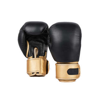 Gants de boxe en PU et cuir véritable, gants de boxe personnalisés OEM, parfaits pour l'entraînement et les combats d'entraînement - Product Image 6