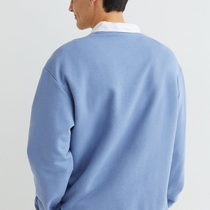 Male Sweat Shirt With Crew Neck Hot Design OEM Custom Made Men Cotton <b>Plain</b> <b>Sweatshirt</b> - Product Image 4