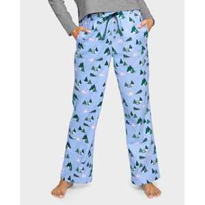 ชุดนอนผ้าฝ้าย100% สำหรับผู้หญิงสีม่วงพร้อมสายรัดเอวผ้ายืดมีกระดุมสามเม็ด - Product Image 2