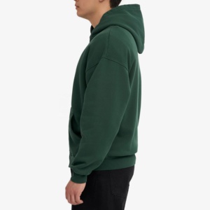 Sweats à capuche personnalisés pour hommes 100% coton oversize sweats à capuche à épaules tombantes Streetwear sweats à capuche à fermeture éclair pour hommes - Product Image 5